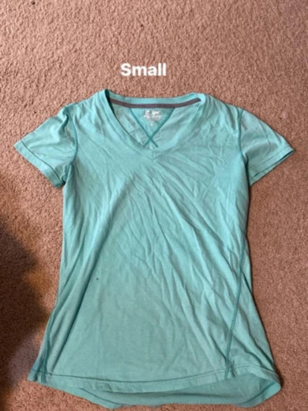 Epic Threads Teal V-Neck Women’s Top